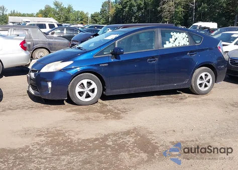2012 Toyota Prius из США, поврежденный, VIN JTDKN3DUXC1482628